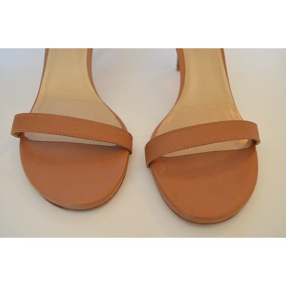 Stuart Weitzman Nunakedstraight Strap Sandal Heel - Picture 4 of 8